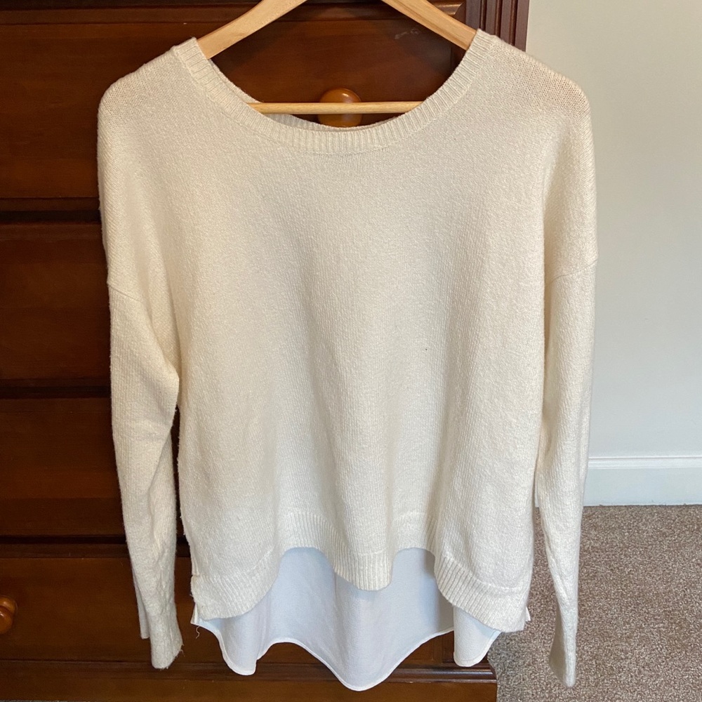 White sweater